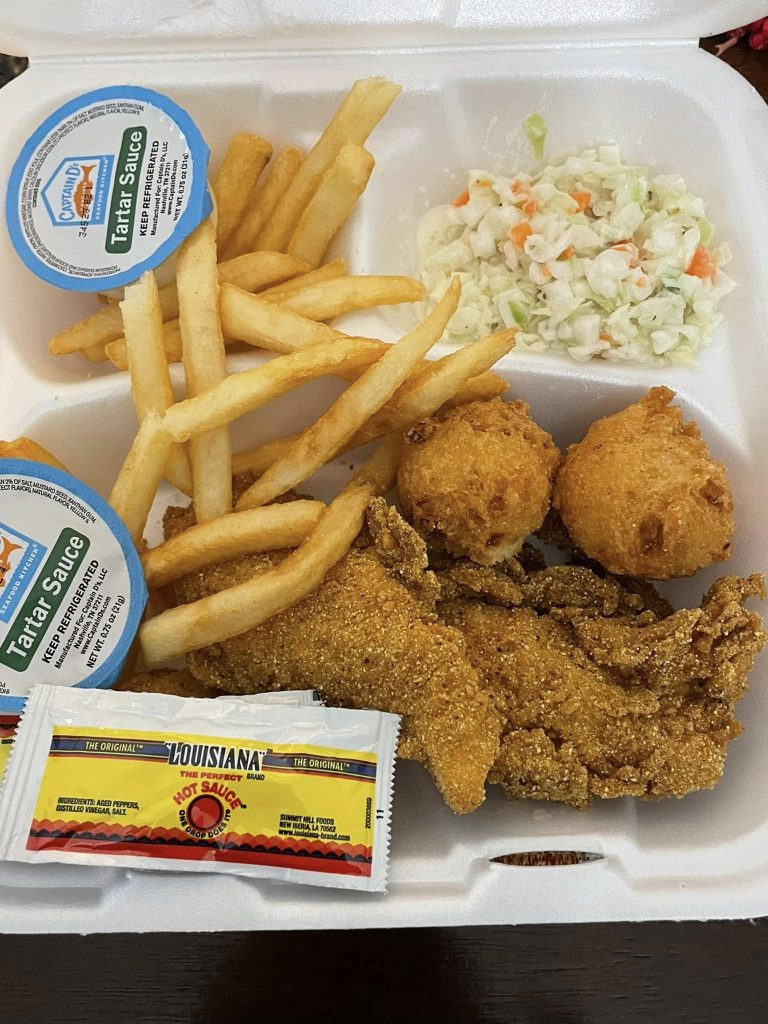 Captain D's Fish favorites Menu 6